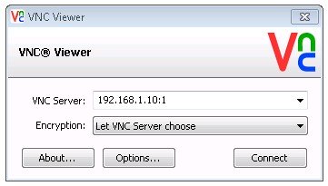 start vnc server